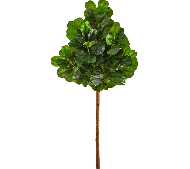 Nearly Natural 6.5-ft Artificial Fiddle Leaf Tre (No Pot) — Main view