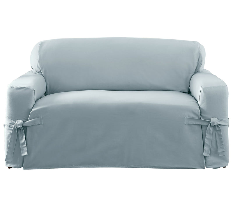 Surefit Woven Relaxed Furniture Slipcover - Love Seat — View 2