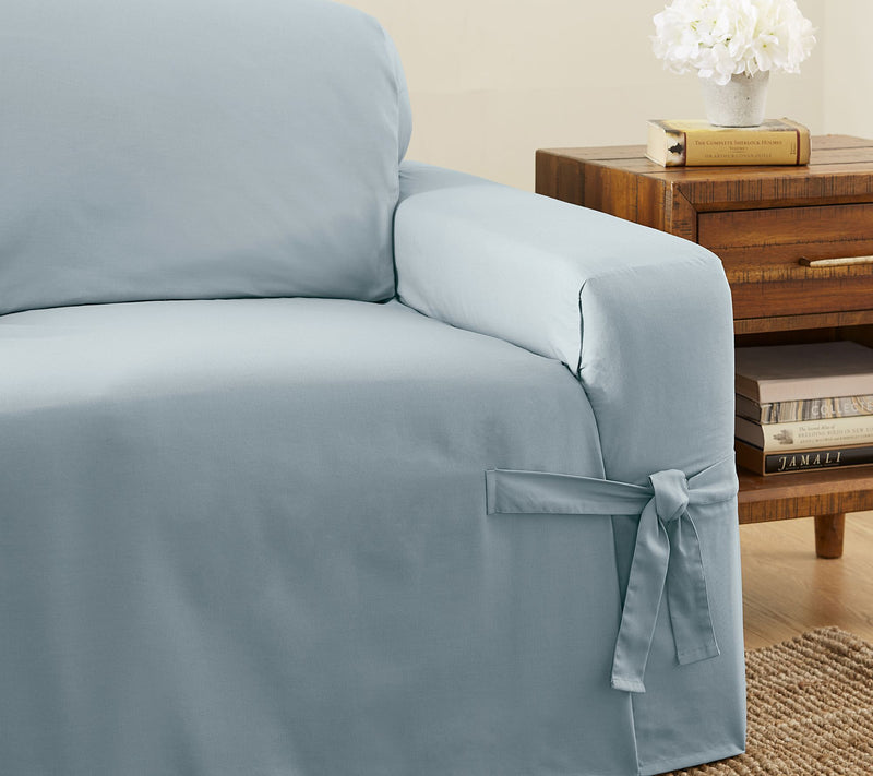 Surefit Woven Relaxed Furniture Slipcover - Sofa — View 3