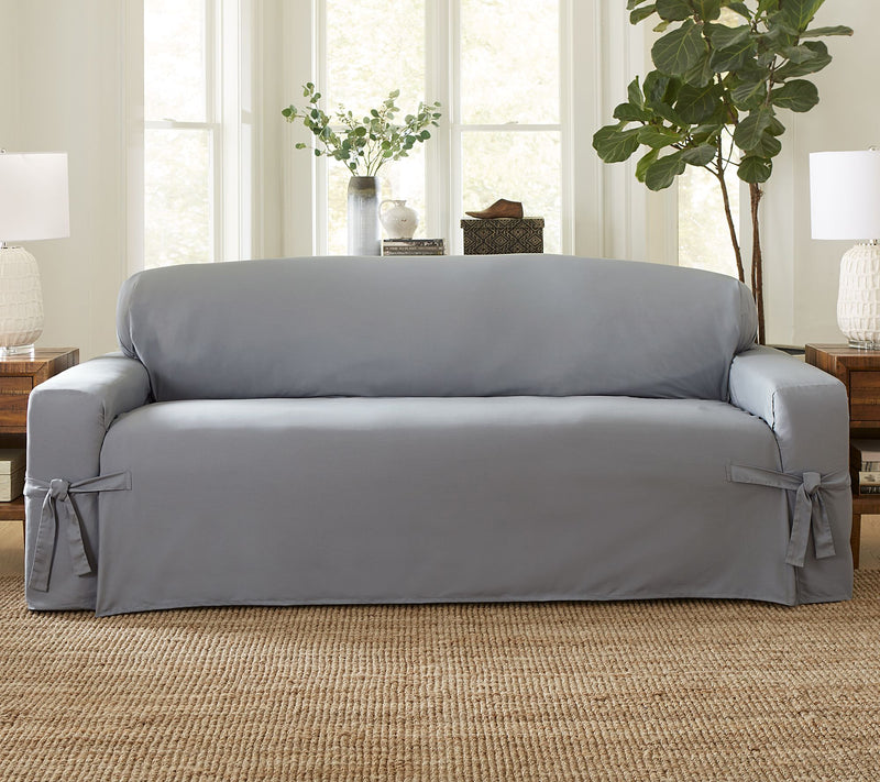 Surefit Woven Relaxed Furniture Slipcover - Sofa — View 10