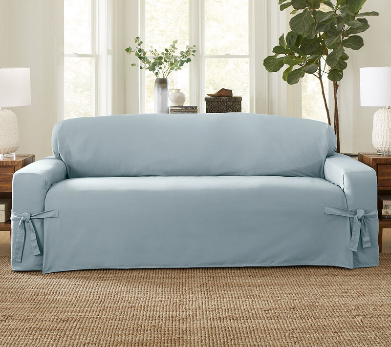 Surefit Woven Relaxed Furniture Slipcover - Sofa — Main view