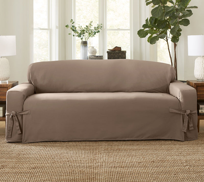 Surefit Woven Relaxed Furniture Slipcover - Sofa — View 12