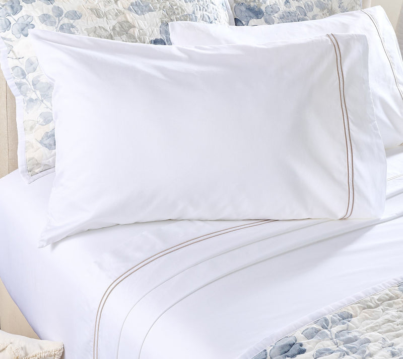 Northern Nights Signature Baratta Hem Sateen Sheet Set - Twin XL — Main view