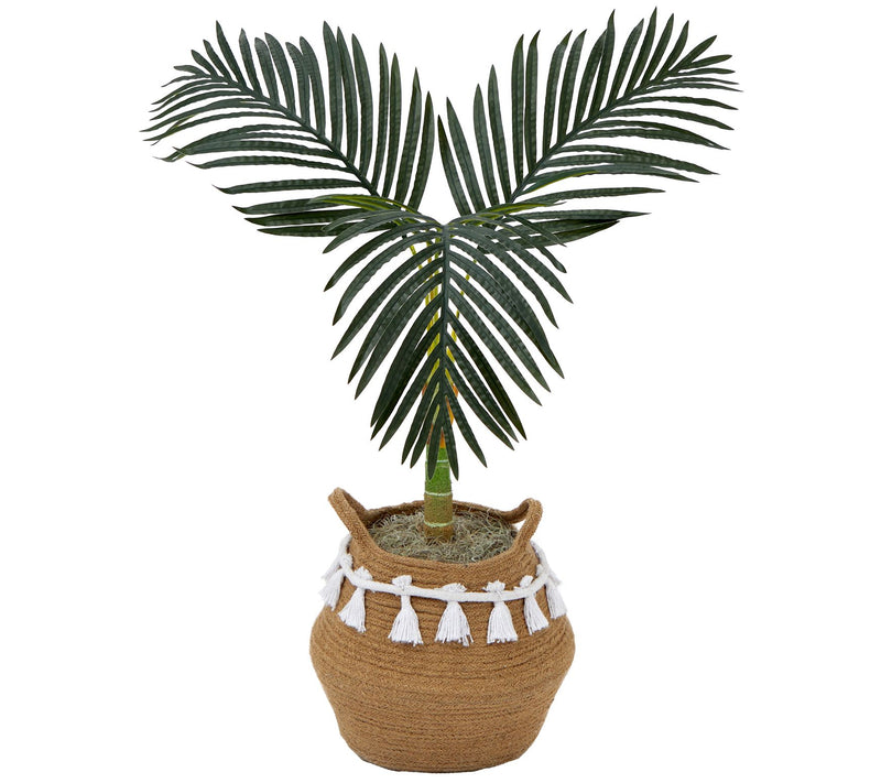 Nearly Natural 3-ft Artificial Golden Cane PalmTree DIY KIT — View 3
