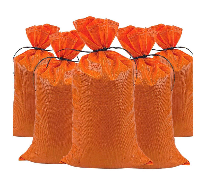 DuraSack 100 Pack Heavy Duty Empty Sand Bags with Tie Strings — Main view
