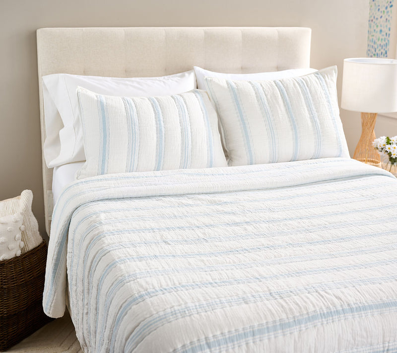 King/Cal King Coverlet and Sham Set by Lauren McBride — Main view