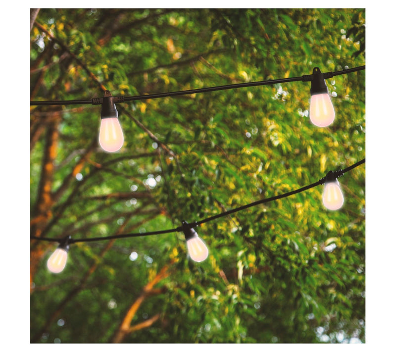 Brightech Ambience Pro Solar LED 5W S14 Flame String Lights — View 6