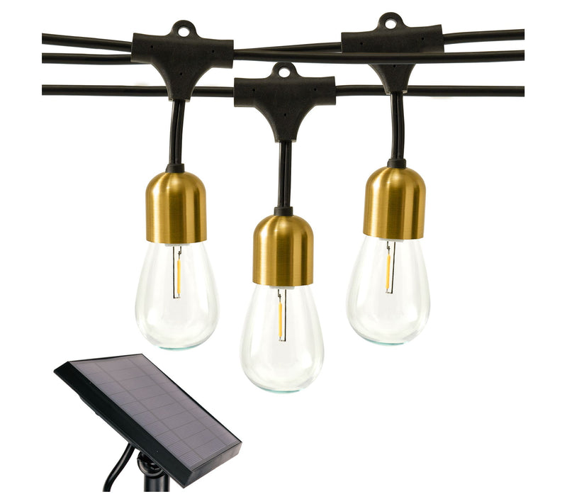 Brightech Glow Solar LED 1W S14 27 Ft Hanging String Lights — View 3