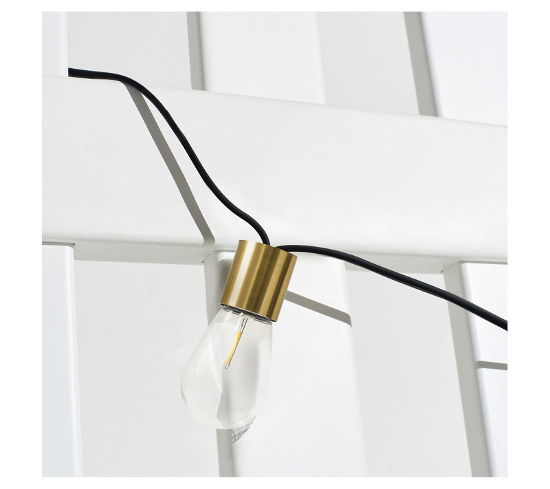 Brightech Glow Solar LED 1W S14 2700K 27 Ft String Lights — View 9