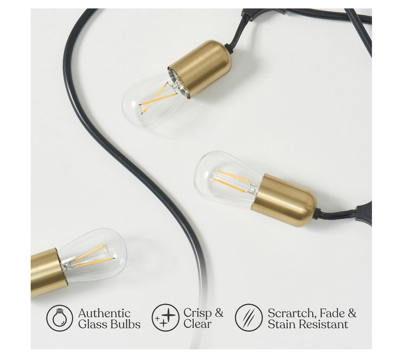 Brightech Glow LED 2W S14 2700K 48Ft Hanging String Lights — View 5