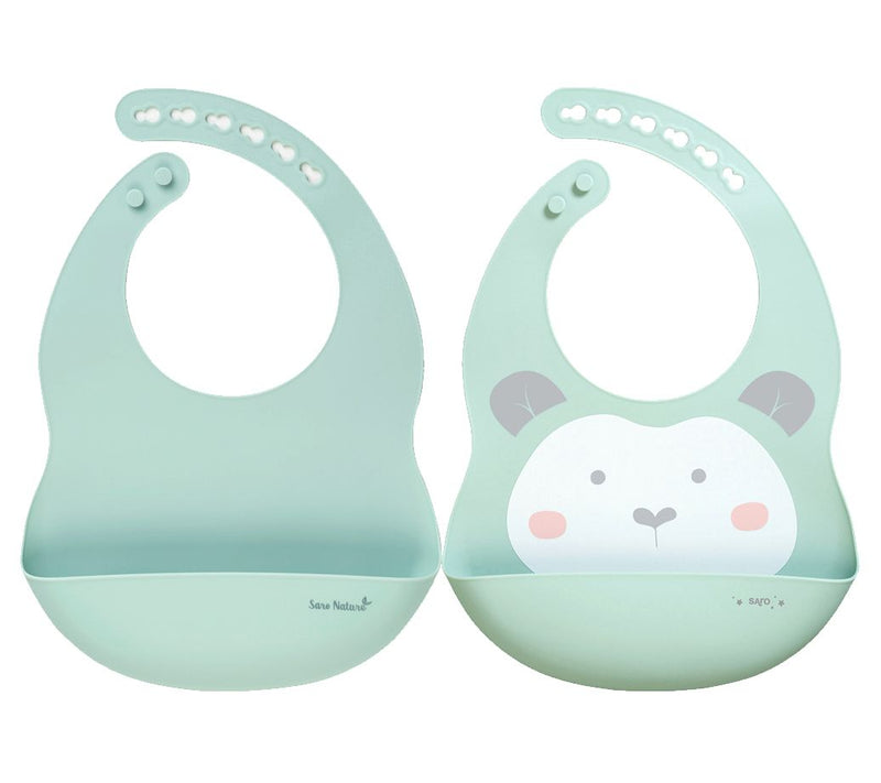 SARO Sweet + Fun Silicone Bib Set — View 5