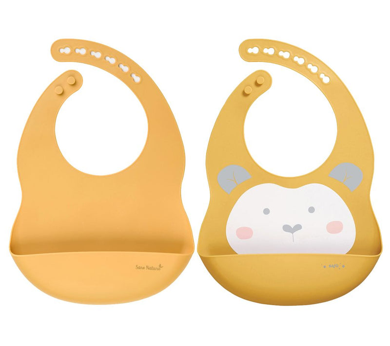 SARO Sweet + Fun Silicone Bib Set — View 7