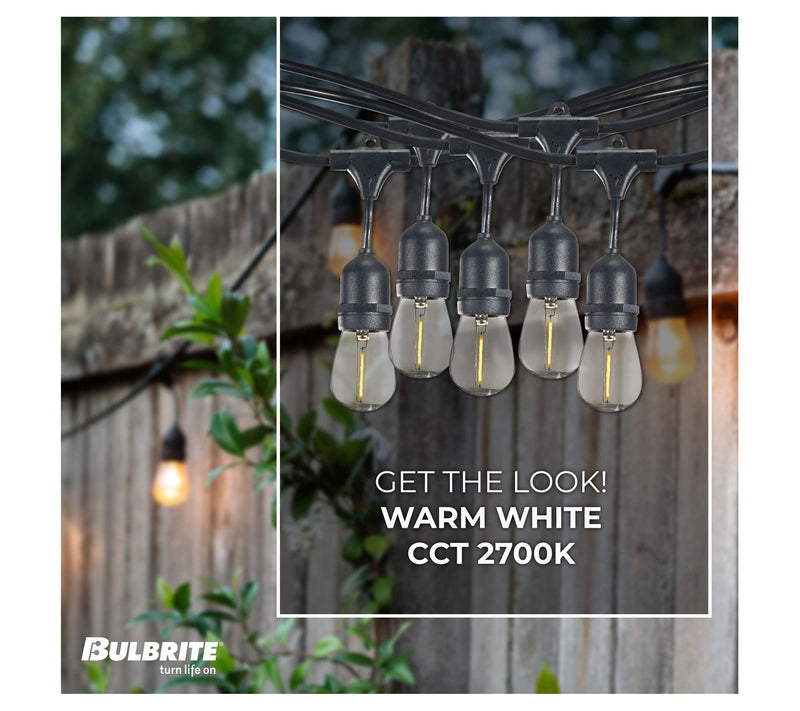 Bulbrite 14-ft 2-Pack LED String Light Kit — View 5