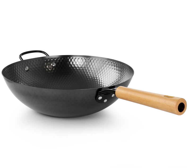 Oster Bressler 13.5in Nonstick Carbon Steel Wok — View 5