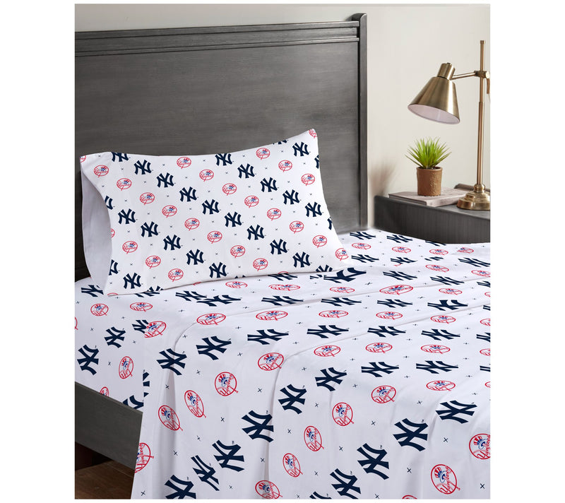 Pegasus Sports MLB Small X Twin Sheet Set — View 11