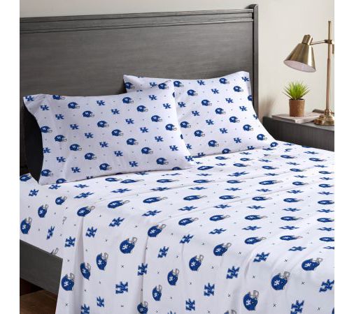 Pegasus Sports NCAA Small X Queen Sheet Set — Main view