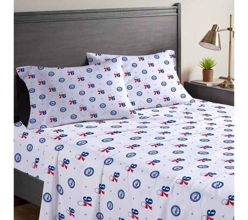 Pegasus Sports NBA Small X Queen Sheet Set — View 9