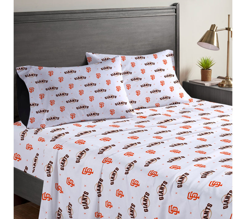 Pegasus Sports MLB Small X Queen Sheet Set — View 11