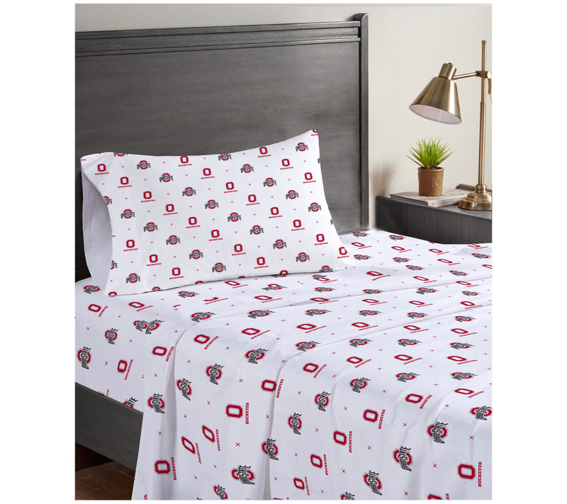 Pegasus Sports NCAA Small X Twin Sheet Set — View 15