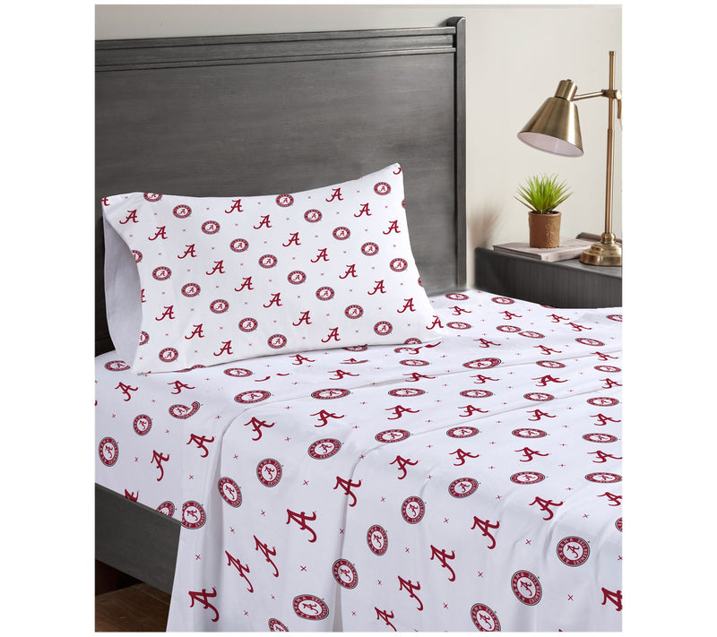 Pegasus Sports NCAA Small X Twin Sheet Set — View 17