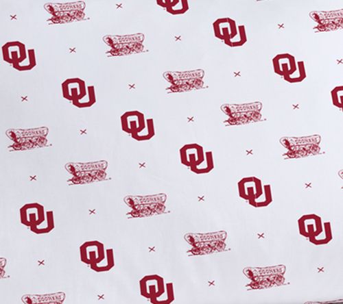 Pegasus Sports NCAA Small X Twin Sheet Set — View 8