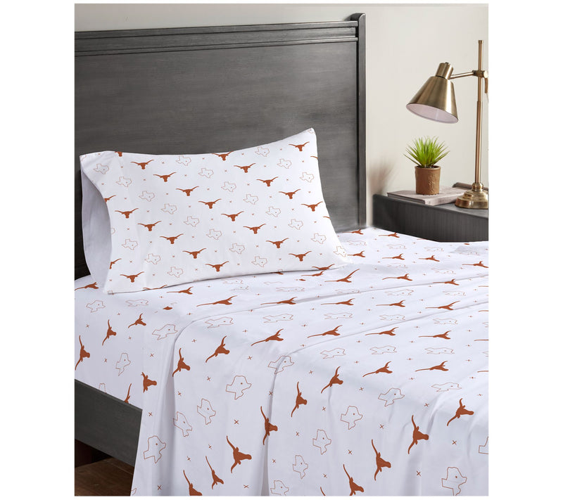 Pegasus Sports NCAA Small X Twin Sheet Set — View 22
