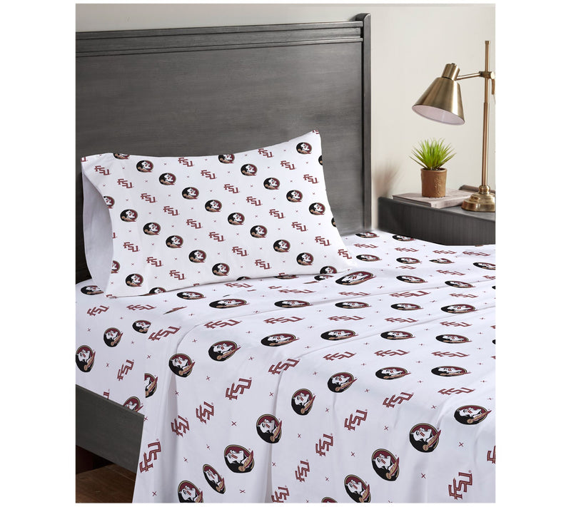 Pegasus Sports NCAA Small X Twin Sheet Set — View 24