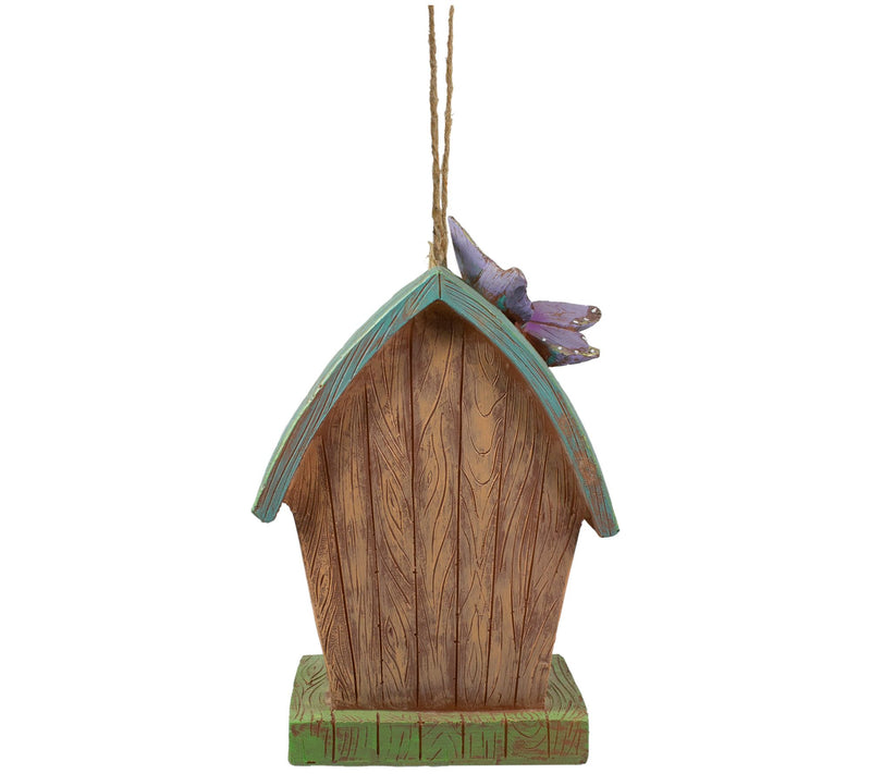 Northlight 10" Birdhouse with Butterflies Outdo or Garden Deco — View 6