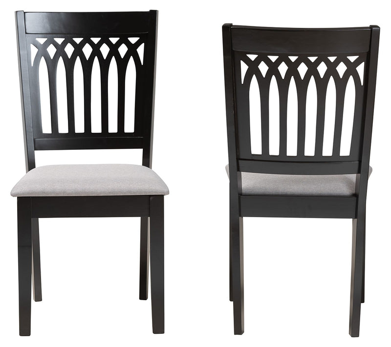 Baxton Studio Genesis Dining Chair Set of 2 — View 2