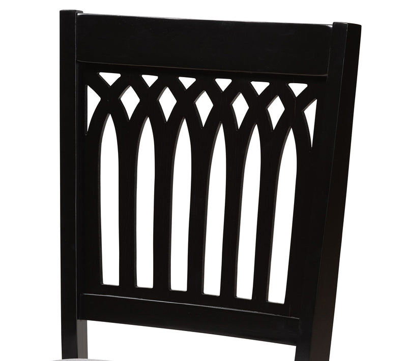 Baxton Studio Genesis Dining Chair Set of 2 — View 4
