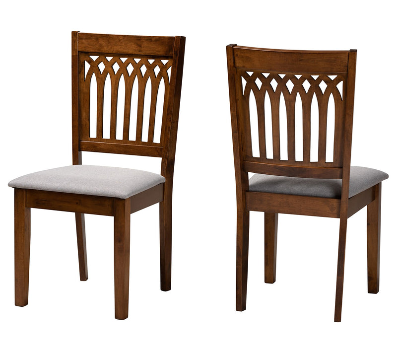Baxton Studio Genesis Dining Chair Set of 2 — View 13