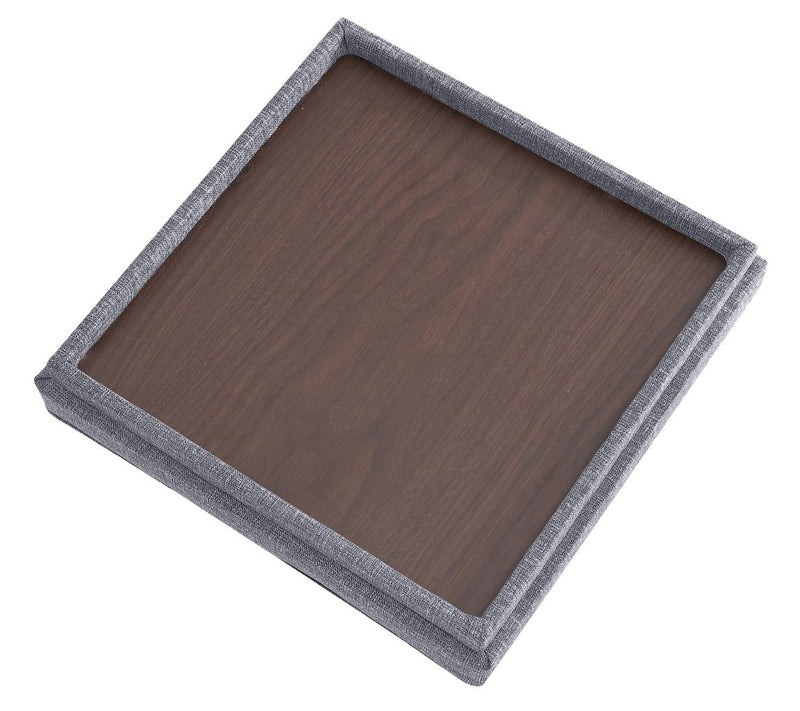 Ornavo Home Square Storage Ottoman With Table Tray Lid — View 4