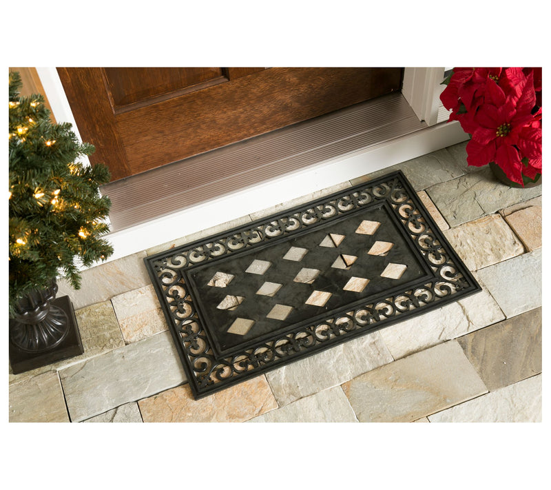 Evergreen Holidays & Seasons Set of 4 SassafrasMats & 1 Tray — View 10