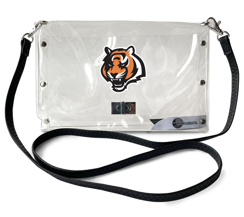 Littlearth NFL Clear Envelope Purse — View 3