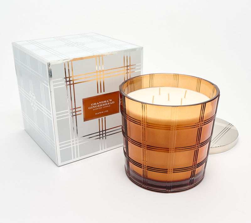 HomeWorx by Slatkin + Co. 80oz. Grandma's Gingerbread Candle — Main view
