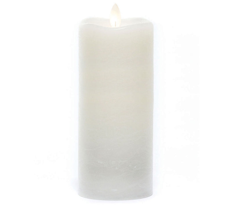 Whitehurst 7" Frosted Pillar Candle — Main view