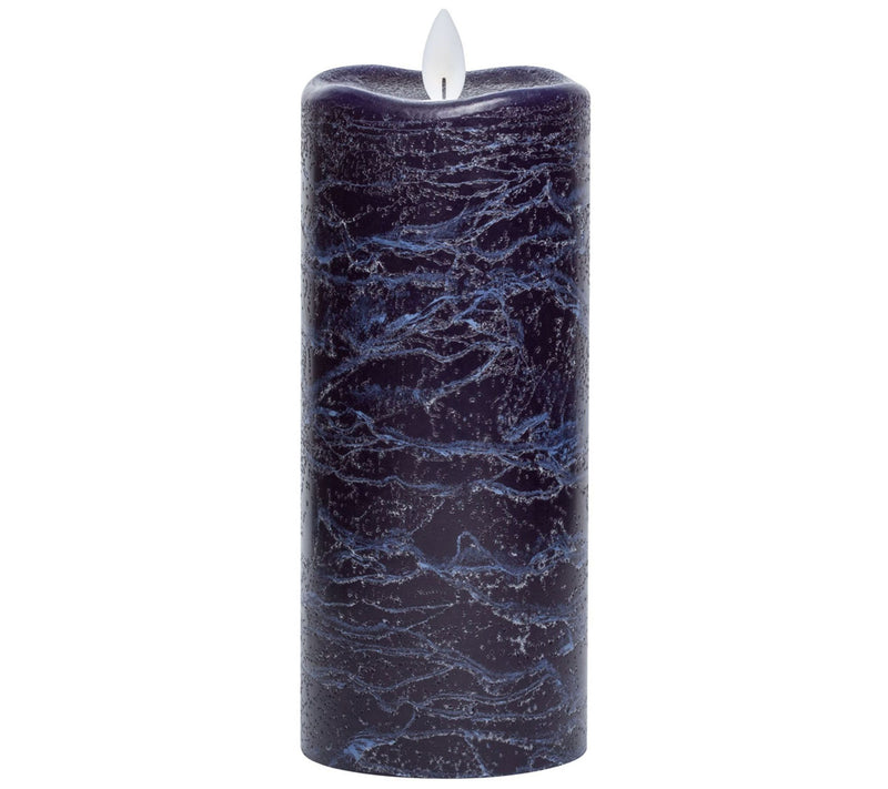 Whitehurst 7" Frosted Pillar Candle — View 5