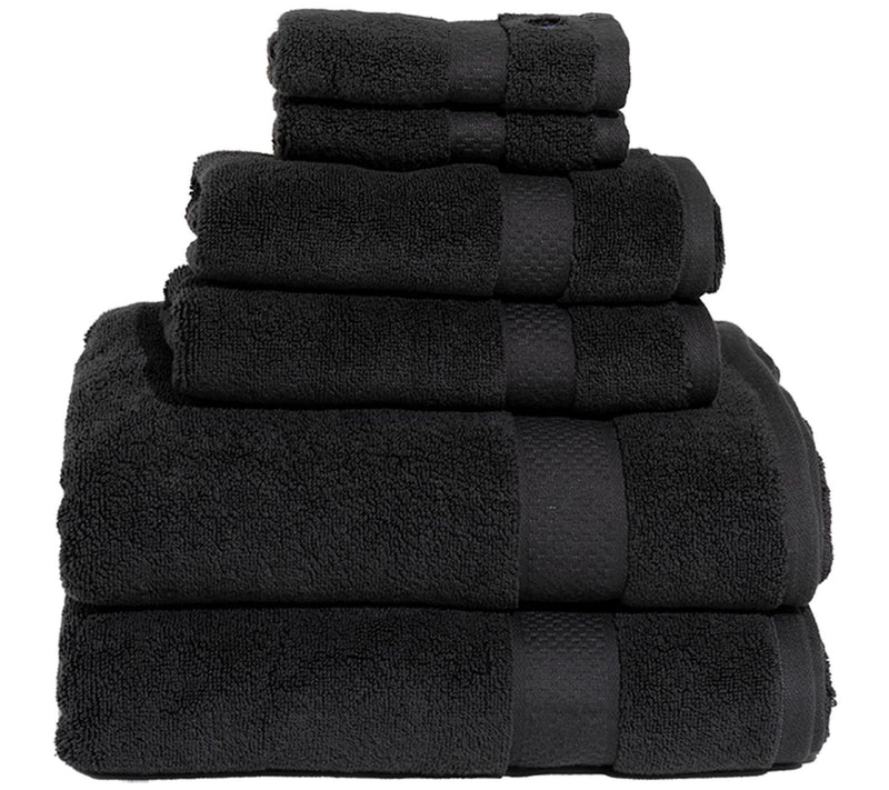 Royal Velvet Signature Solid 6 Piece Towel Set — View 3