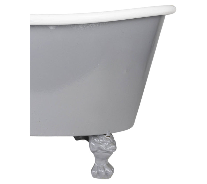 Foreside Home & Garden Antique Bathtub PlanterGray Metal — View 6