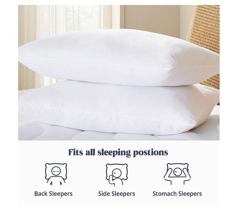 Dr Pillow Luna Pedic Luxe Cloud 2 PACK  Pillow — View 7