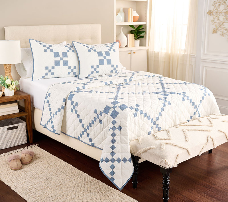 Home Reflections Heritage Quilt and Sham Set - King — View 9