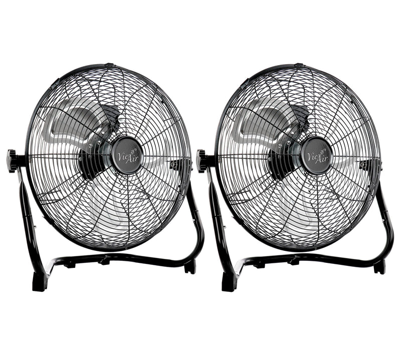 Vie Air 14 Inch Twin Pack Industrial High Velocty Floor Fans — View 4