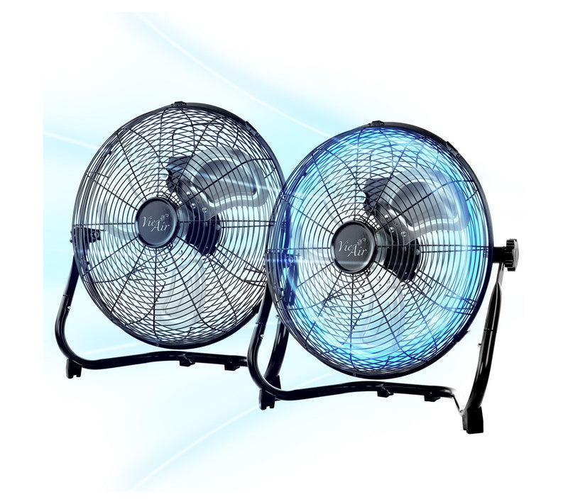 Vie Air 20 Inch Twin Pack Industrial Tilting Hih Velocity — View 3