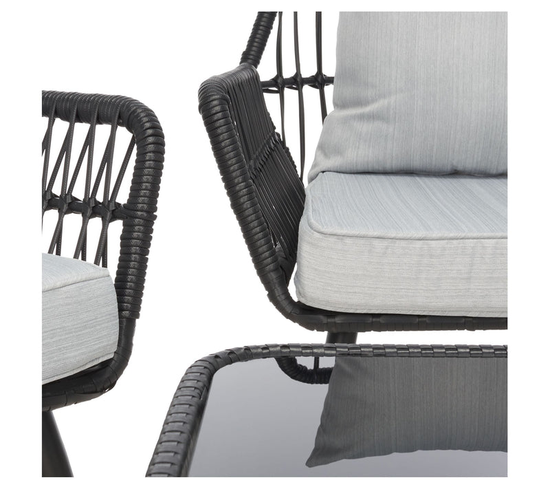 Safavieh Elsbeth 4 Piece Rope Living Set — View 5