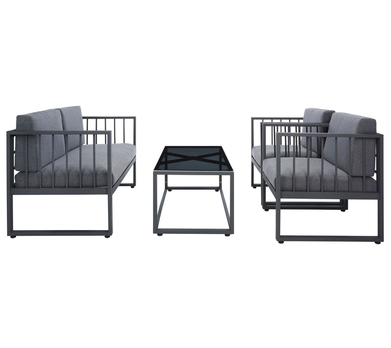 Safavieh Holyoke 4 Piece Living Set — View 9
