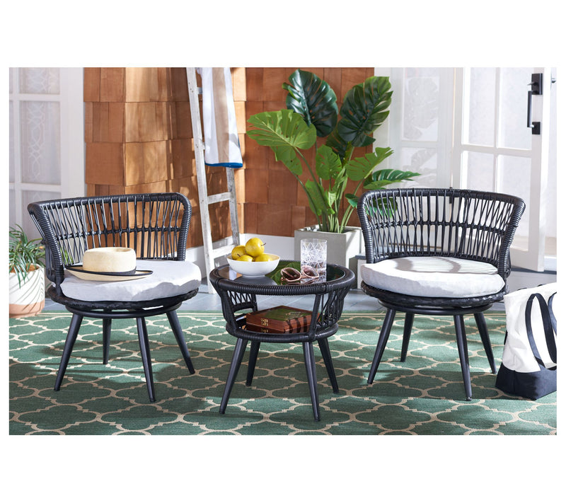 Safavieh Kyomi 3-Piece Lounge Set — Main view