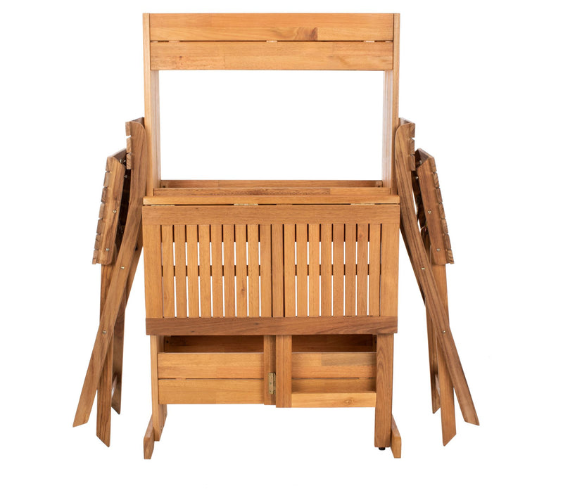 Safavieh Barley Flower Shelf 3-Piece Bistro Set — View 4