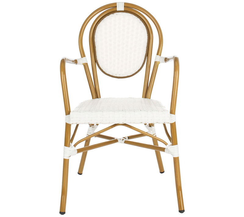 Safavieh Rosen French Bistro Arm Chair — View 7