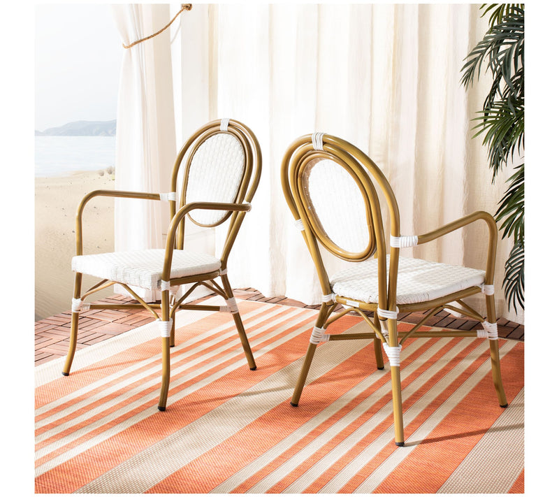 Safavieh Rosen French Bistro Arm Chair — View 8