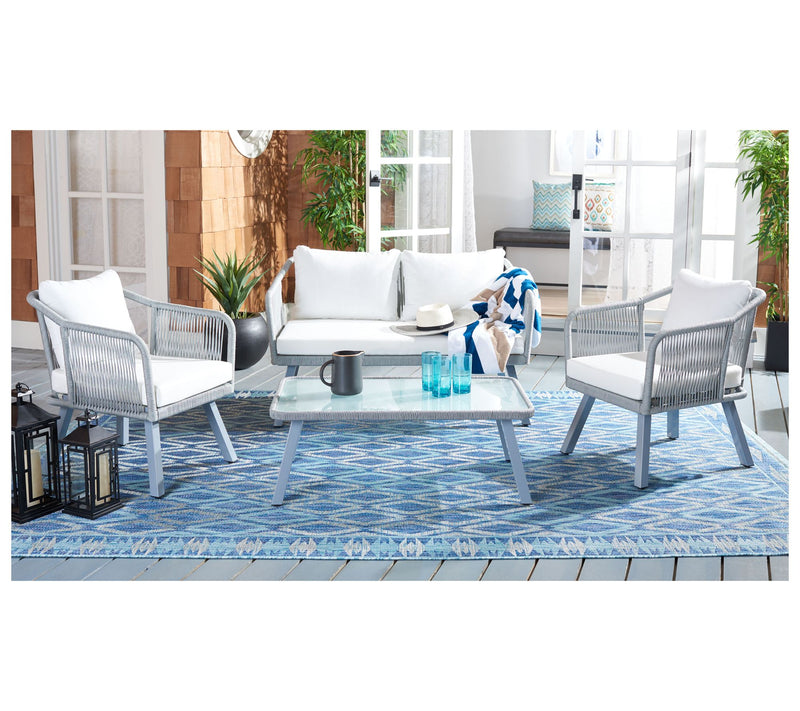 Safavieh Torsla 4-Piece Rope Living Set — View 8